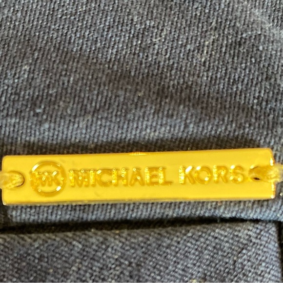 MICHAEL By Michael Kors Women’s Flat Front Chino Pants Navy Size 6 - Picture 3 of 6